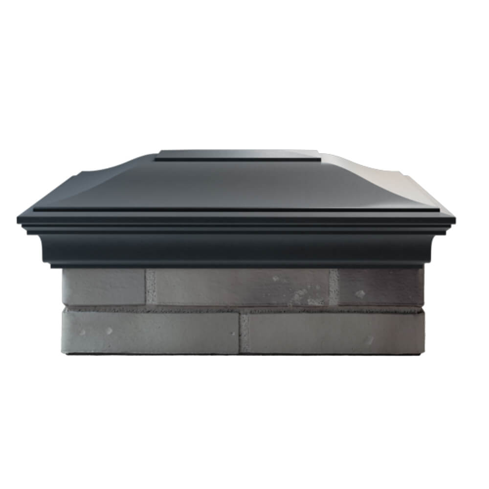 Колпак Zking Монблан Серый на столб 2х1.5 кирпича (515х385мм) в Евпатории фото