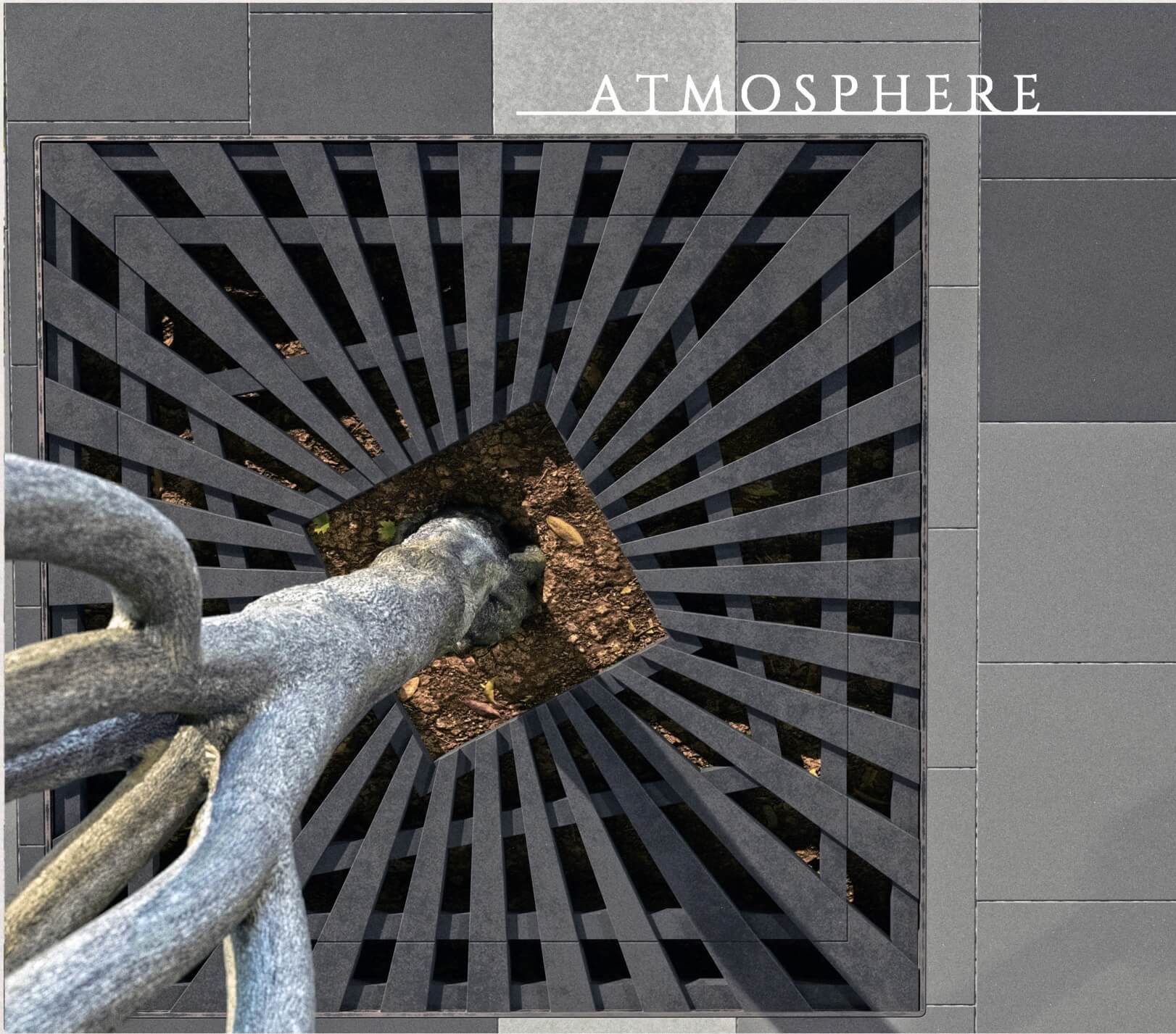 Приствольная решетка для дерева ZKING ATMOSPHERE 1.2х1.2м Черная в Евпатории фото