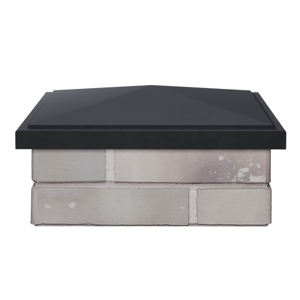 Колпак Zking БонаМоно Серый на столб 1.5х1.5 кирпича (385х385, 400х400мм) Евпатория фото