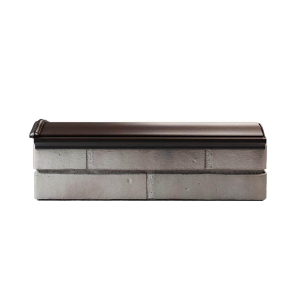 Парапет Zking Монблан Коричневый посадка на 0.5 кирпича (130мм) в Евпатории фото