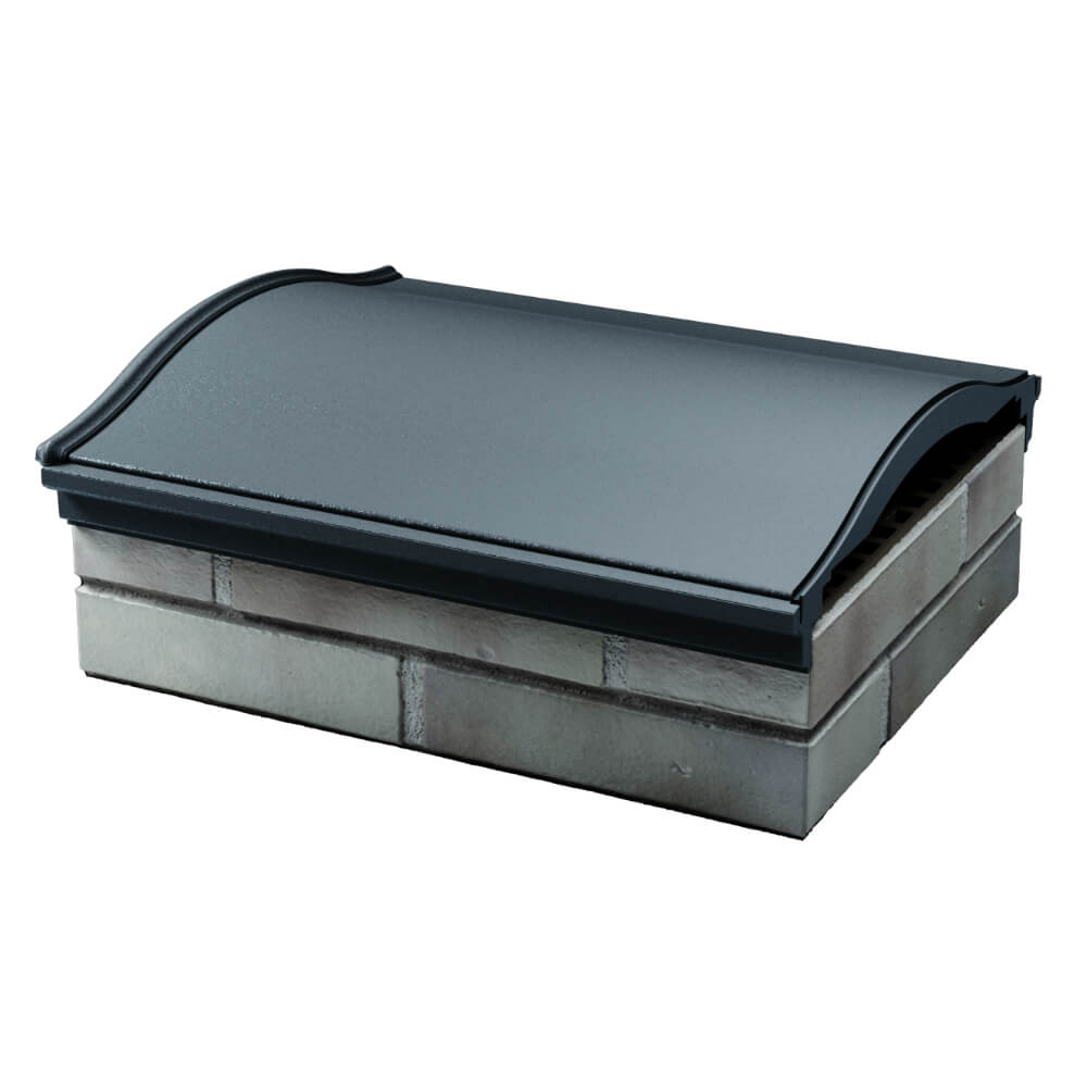 Парапет Zking Монблан Серый посадка на 1.5 кирпича (355/385мм) в Евпатории фото