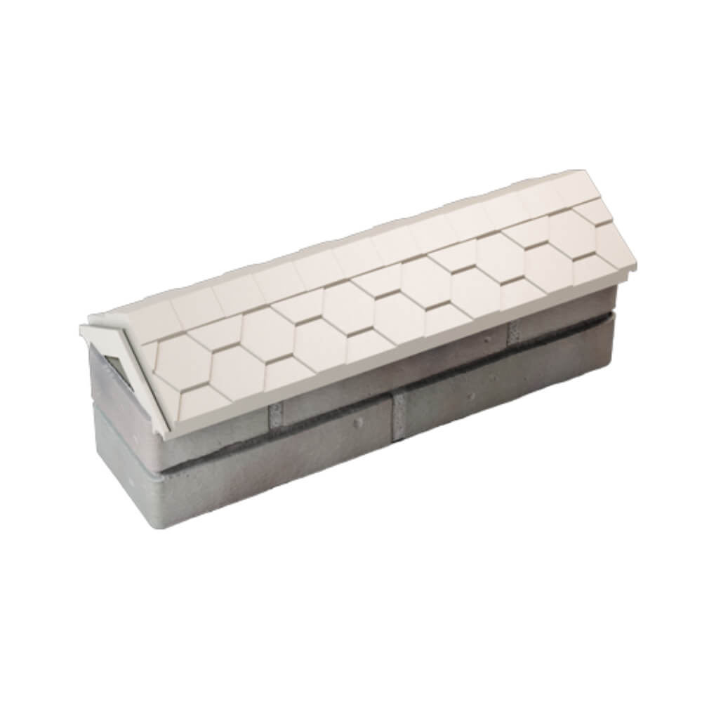 Парапет Zking Эверест Бежевый с посадкой на 0.5 кирпича (130мм) в Евпатории фото