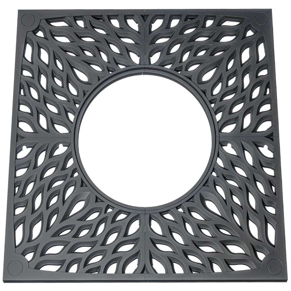 Приствольная решетка для дерева ZKING CRUST 2х2м Черная Евпатория фото