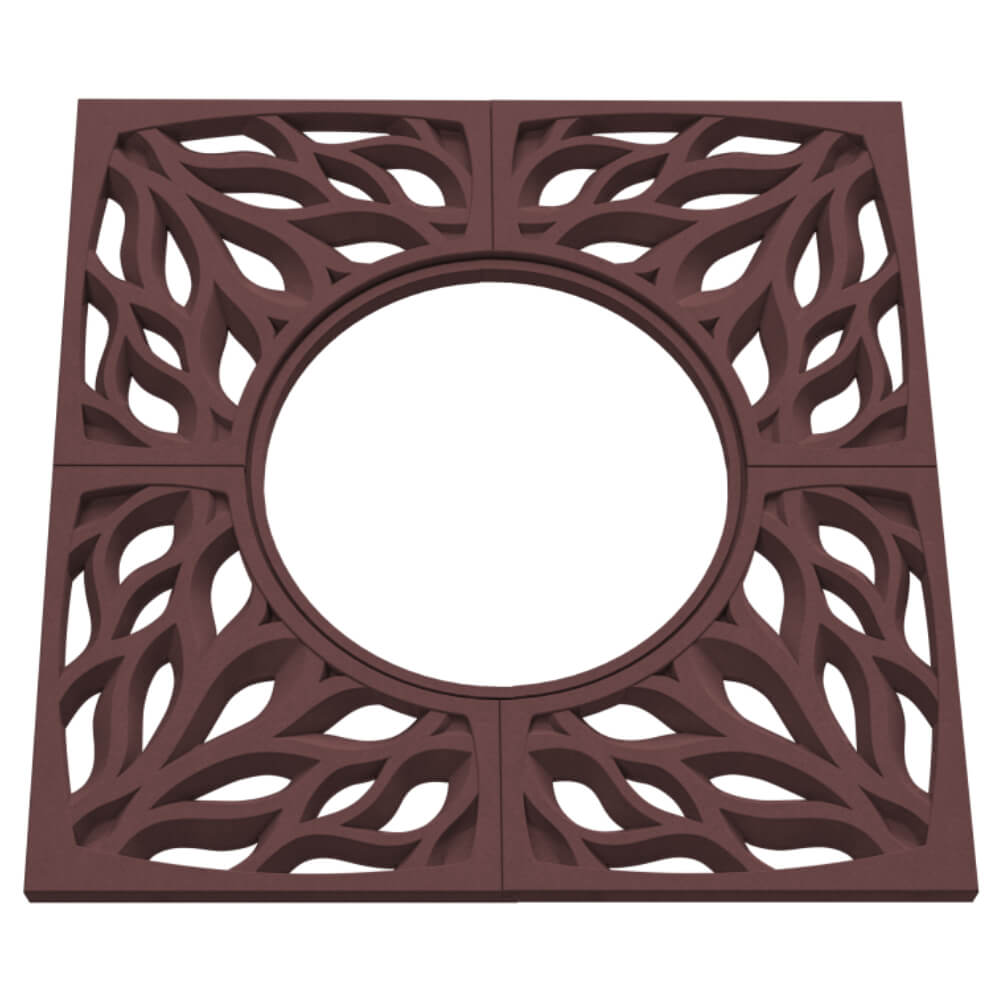 Приствольная решетка для дерева ZKING CRUST 1.2х1.2м Коричневая в Евпатории фото