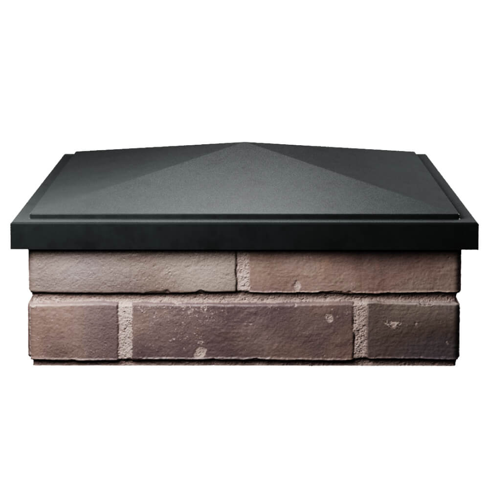 Колпак Zking БонаМоно Черный на столб 2х2 кирпича (515х515, 530х530мм) Евпатория фото