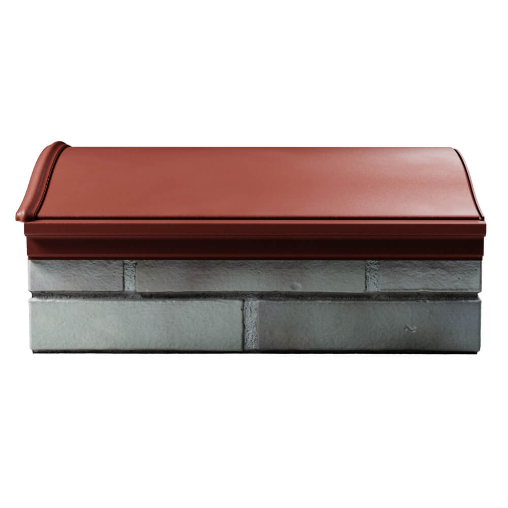 Парапет Zking Монблан Красный посадка на 1.5 кирпича (355/385мм) в Евпатории фото