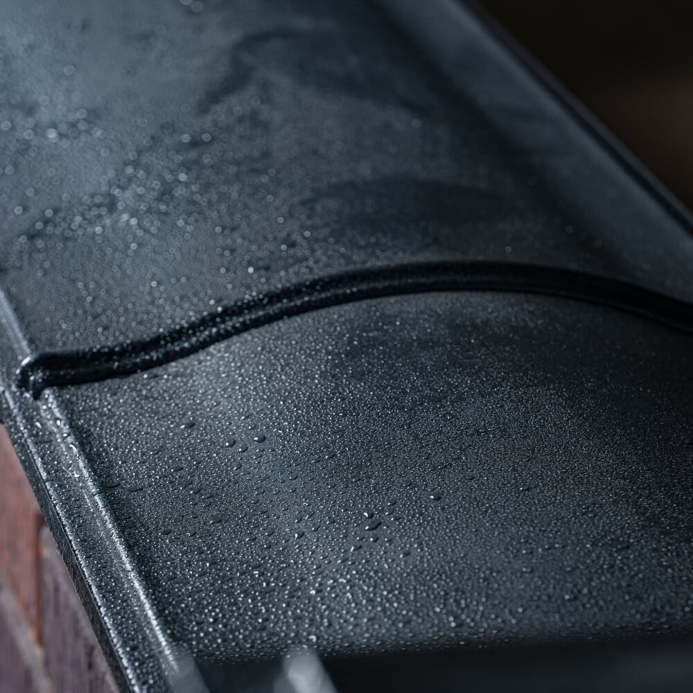 Парапет Zking Монблан Черный посадка на 0.5 кирпича (130мм) в Евпатории фото