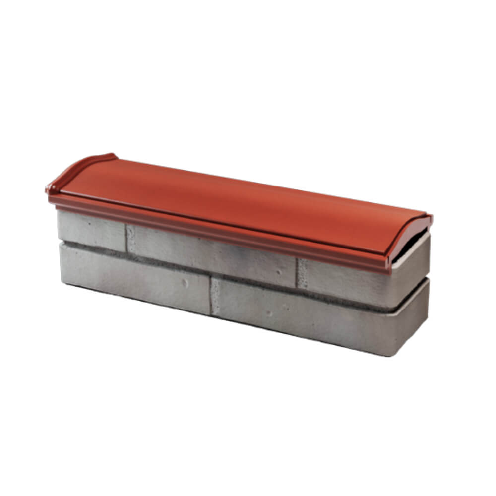 Парапет Zking Монблан Красный посадка на 0.5 кирпича (130мм) в Евпатории фото