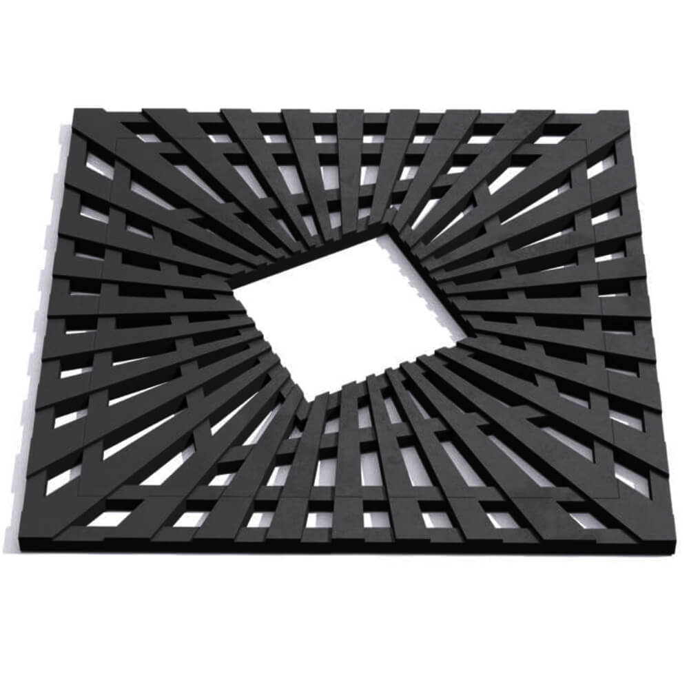 Приствольная решетка для дерева ZKING ATMOSPHERE 1.2х1.2м Черная Евпатория фото