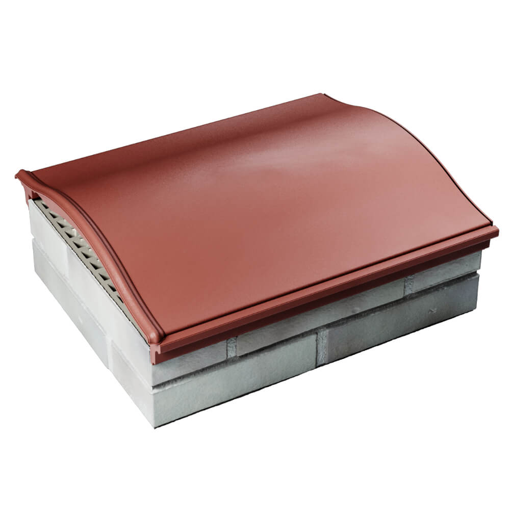 Парапет Zking Монблан Красный посадка на 1.5 кирпича (355/385мм) в Евпатории фото