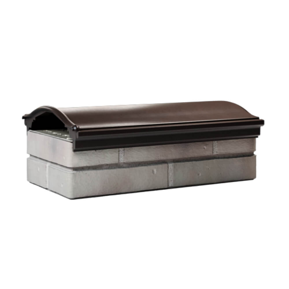 Парапет Zking Монблан Коричневый посадка на 1 кирпич (200/225/255мм) Евпатория фото