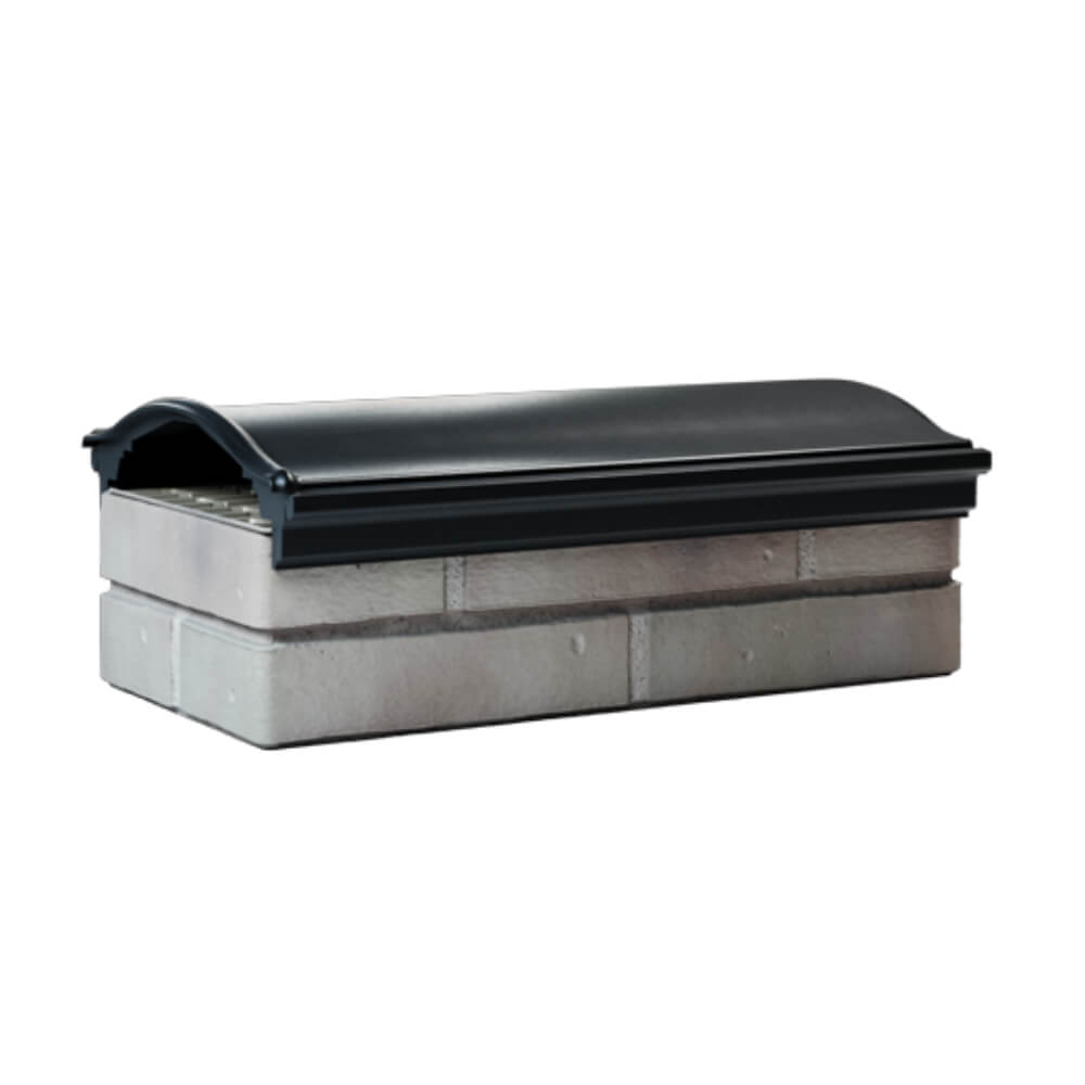 Парапет Zking Монблан Черный посадка на 1 кирпич (200/225/255мм) Евпатория фото