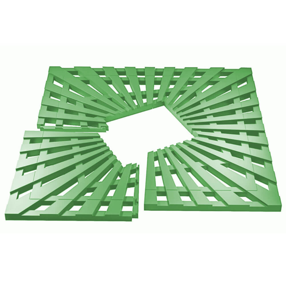 Приствольная решетка для дерева ZKING ATMOSPHERE 1.2х1.2м Зеленая в Евпатории фото