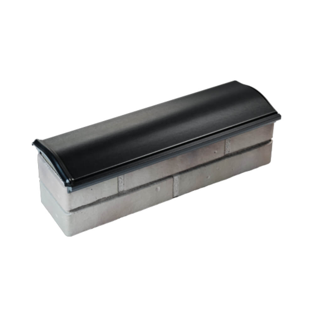 Парапет Zking Монблан Черный посадка на 0.5 кирпича (130мм) в Евпатории фото