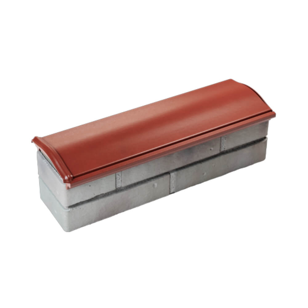 Парапет Zking Монблан Красный посадка на 0.5 кирпича (130мм) в Евпатории фото