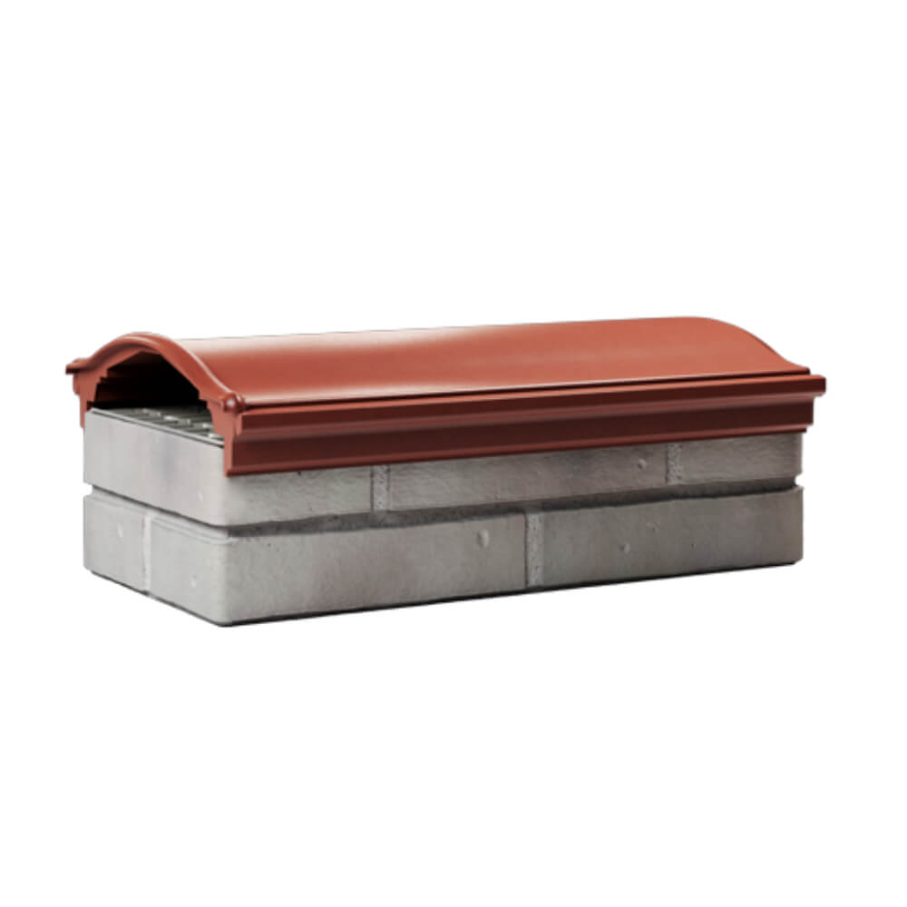 Парапет Zking Монблан Красный посадка на 1 кирпич (200/225/255мм) Евпатория фото