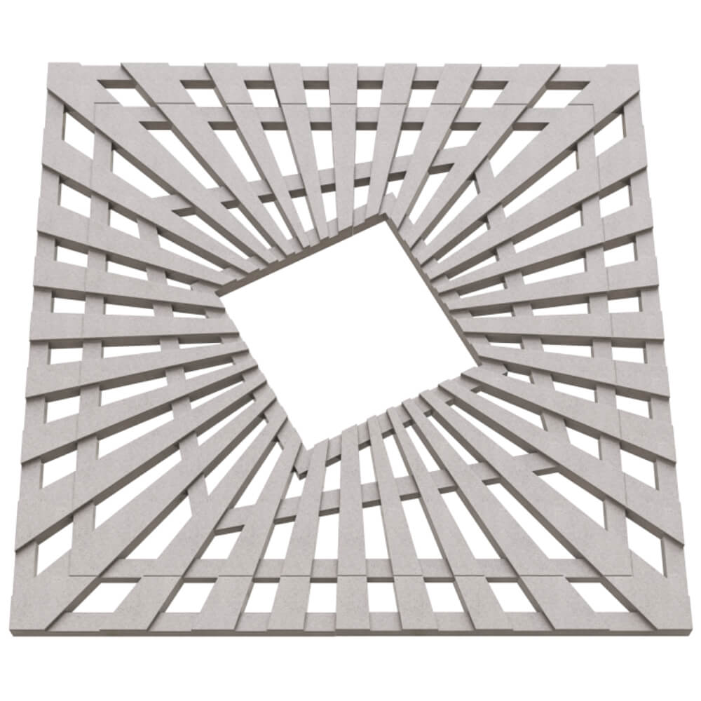 Приствольная решетка для дерева ZKING ATMOSPHERE 1.2х1.2м Бежевая в Евпатории фото