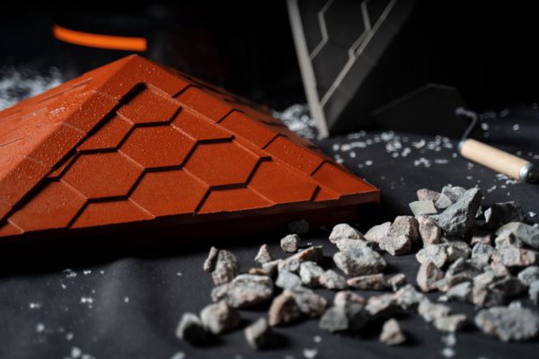 Колпак Zking Эверест Красный на столб 1.5х1.5 кирпича (390х390мм) в Евпатории фото