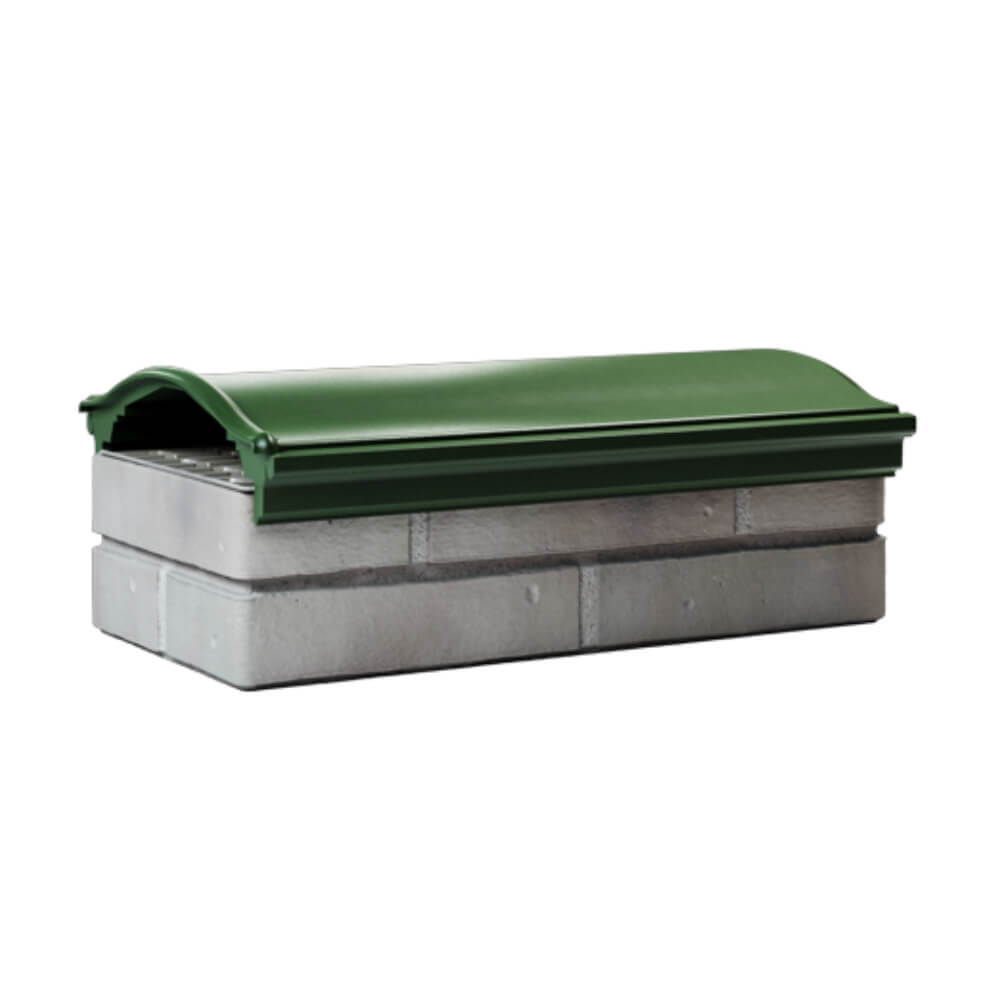 Парапет Zking Монблан Зеленый посадка на 1 кирпич (200/225/255мм) Евпатория фото