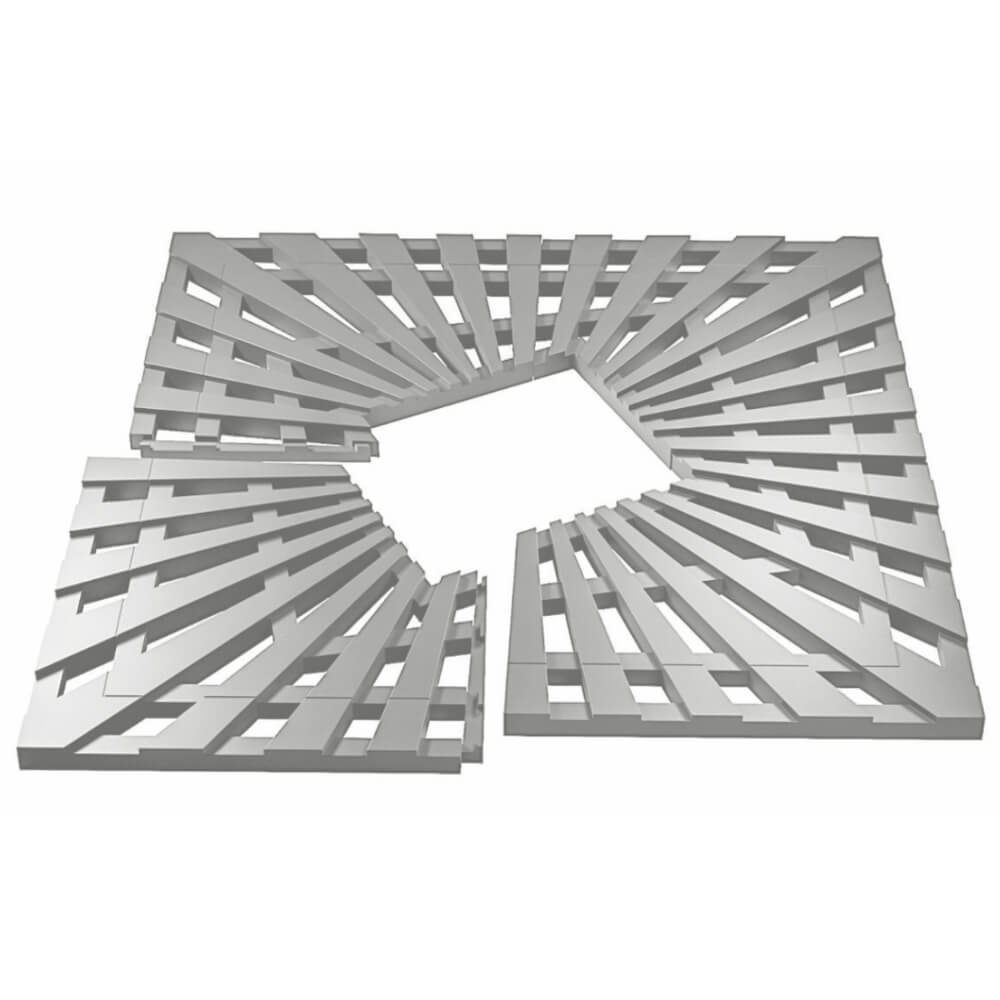 Приствольная решетка для дерева ZKING ATMOSPHERE 1.2х1.2м Бежевая в Евпатории фото