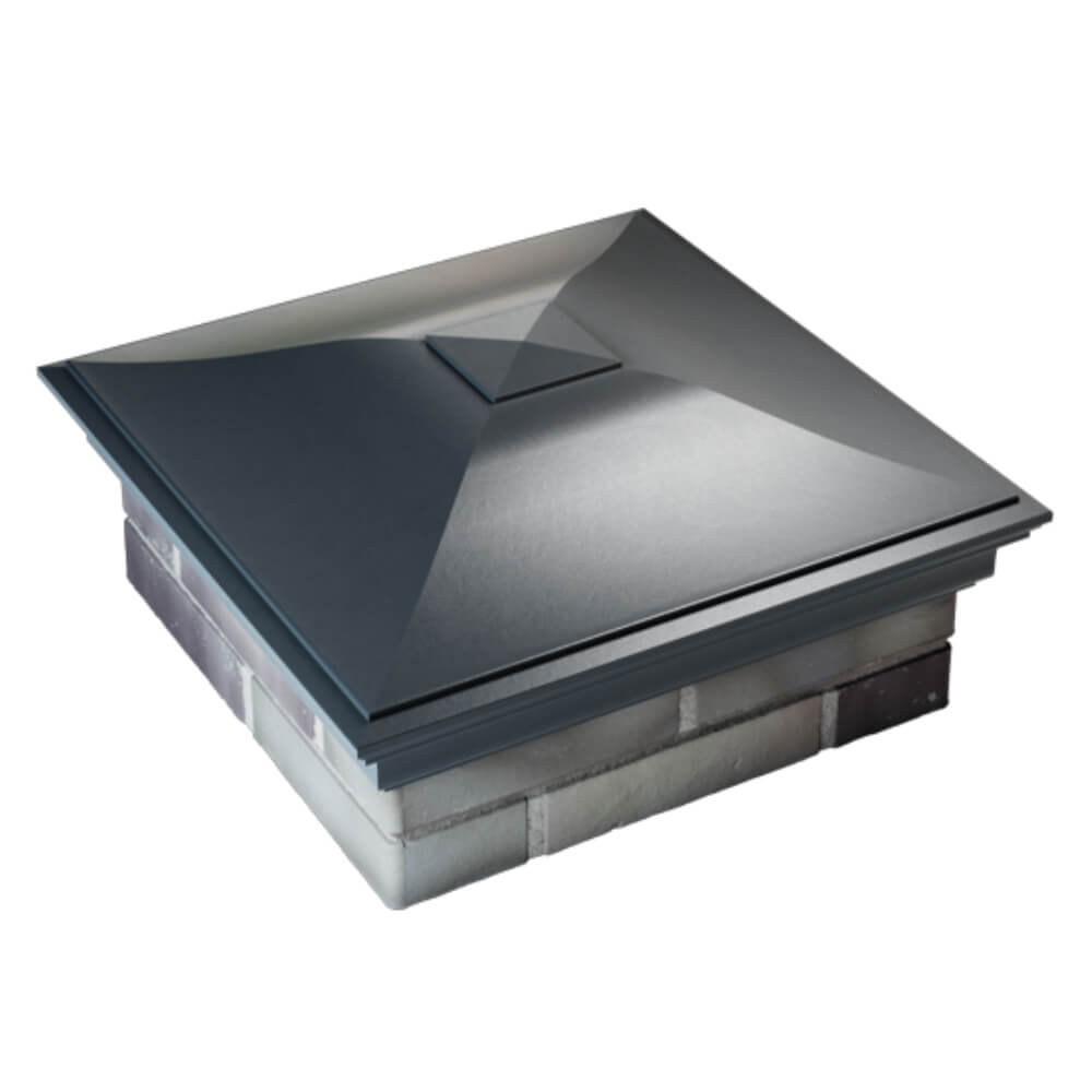 Колпак Zking Монблан Серый на столб 2х2 кирпича (515х515мм) Евпатория фото