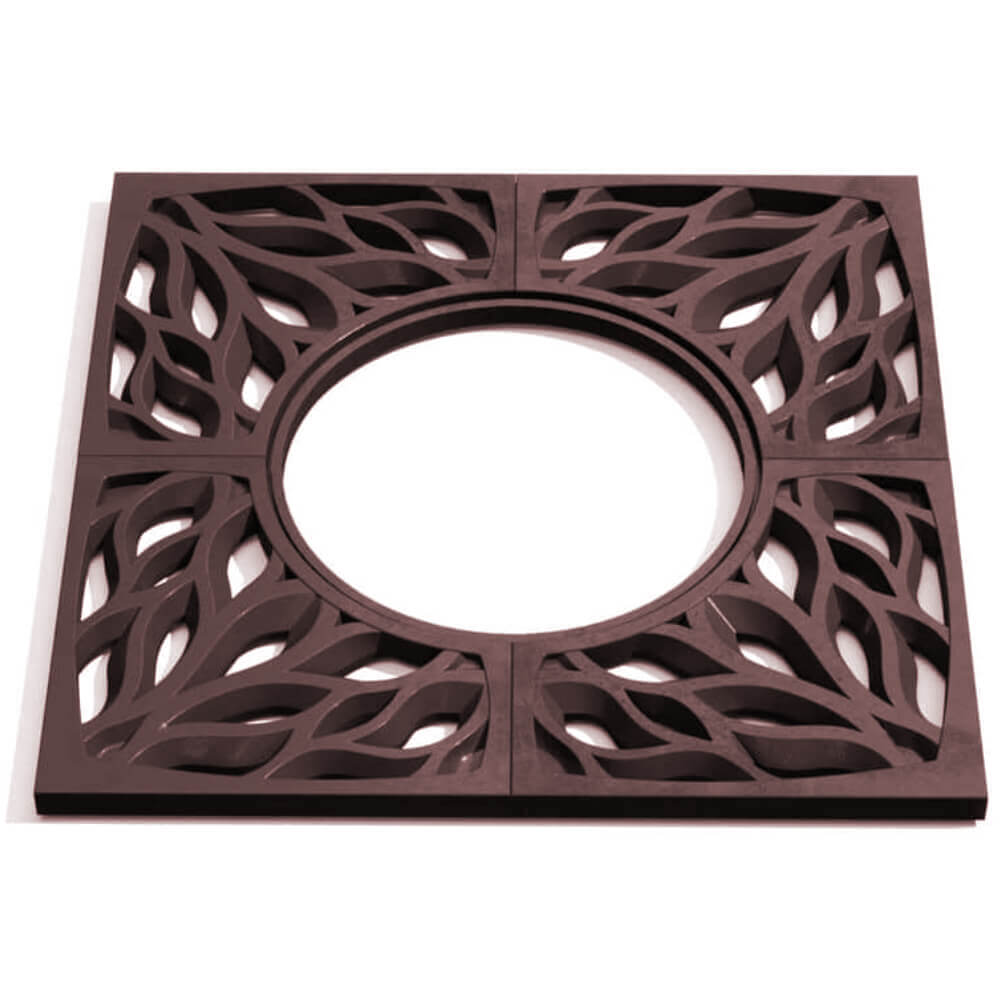 Приствольная решетка для дерева ZKING CRUST 1.2х1.2м Коричневая Евпатория фото