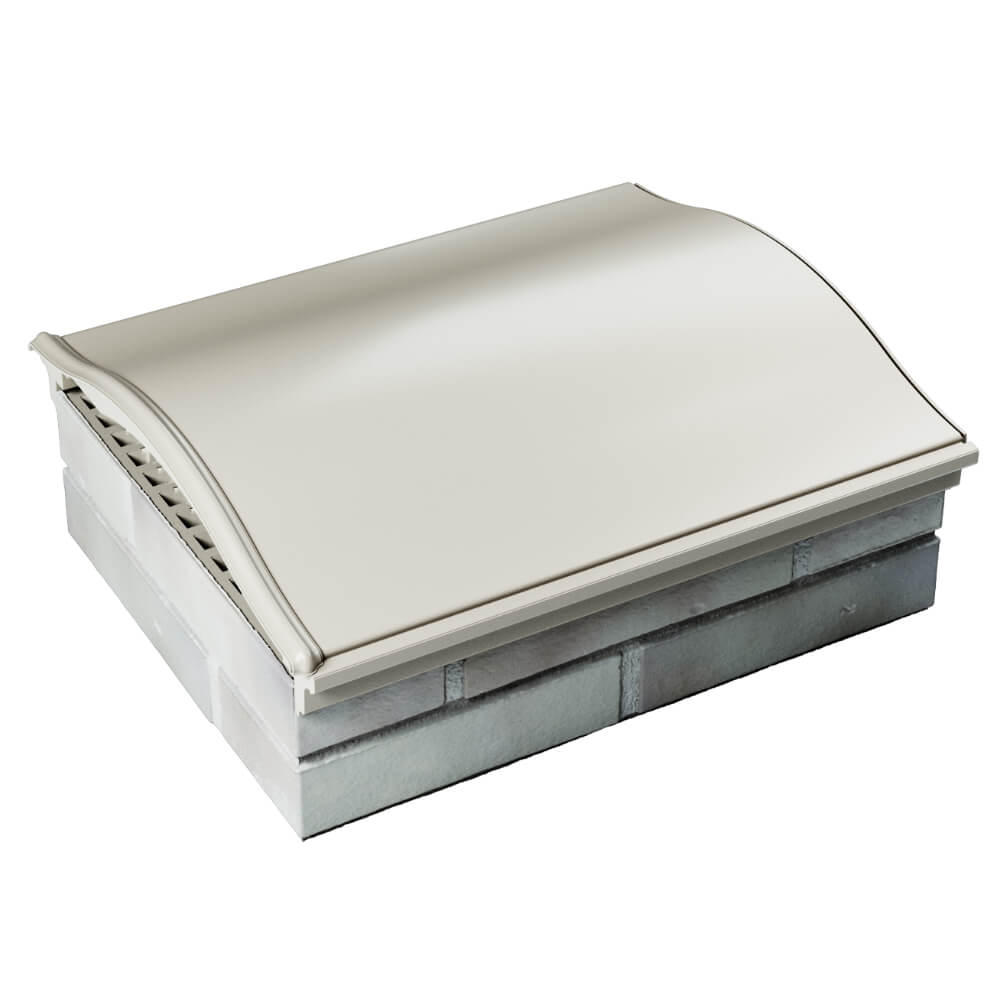 Парапет Zking Монблан Бежевый посадка на 1.5 кирпича (355/385мм) в Евпатории фото