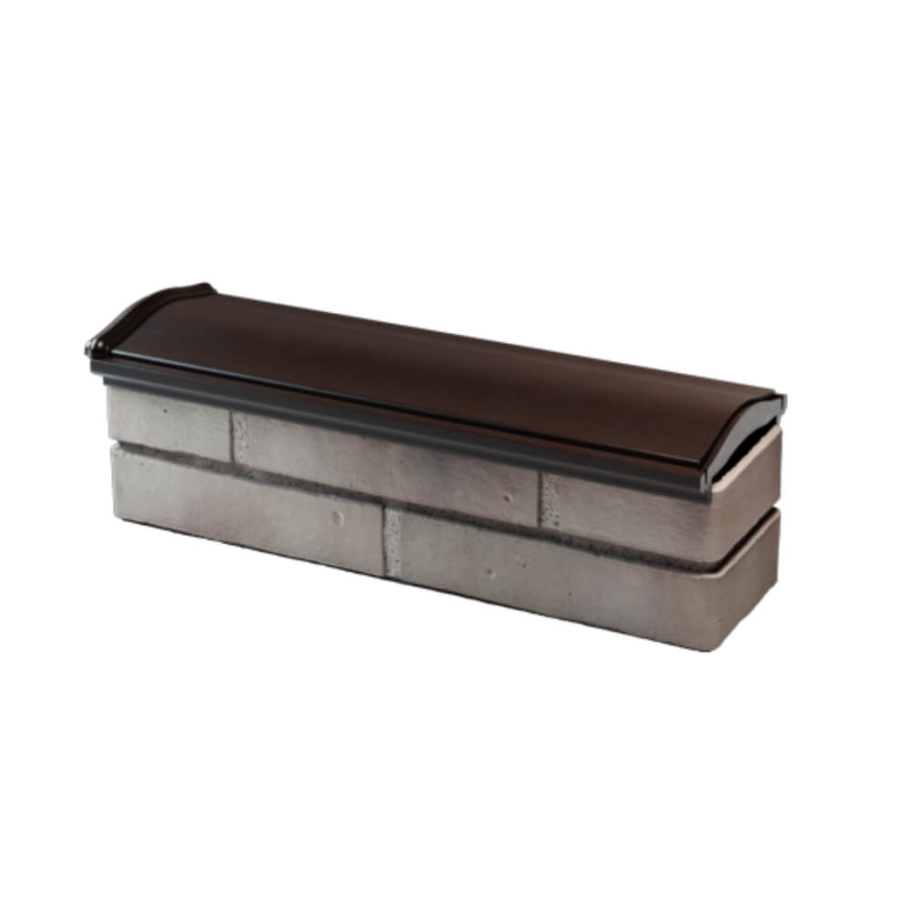 Парапет Zking Монблан Коричневый посадка на 0.5 кирпича (130мм) в Евпатории фото