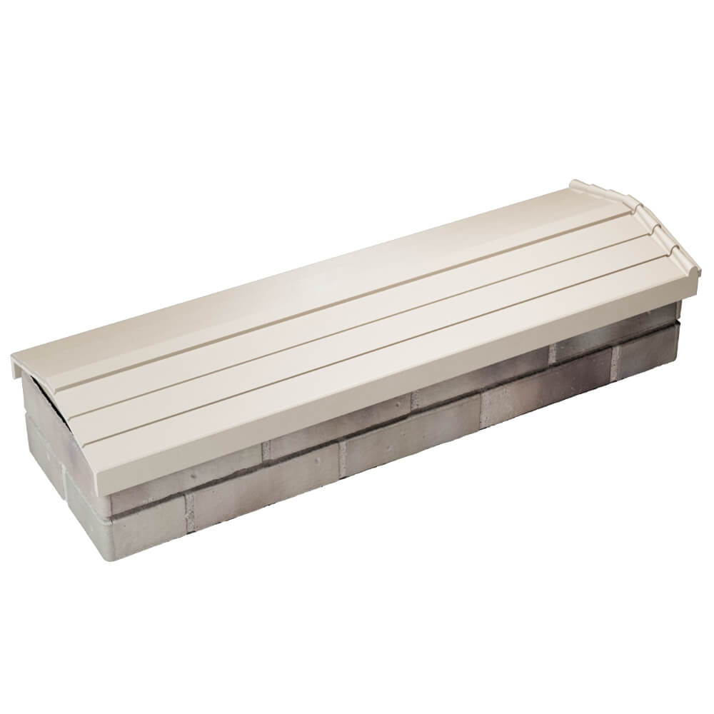 Парапет Zking Бона ХайТек Бежевый посадка на 0.5 кирпича (130мм) в Евпатории фото