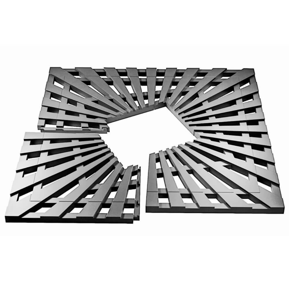 Приствольная решетка для дерева ZKING ATMOSPHERE 1.2х1.2м Серая в Евпатории фото