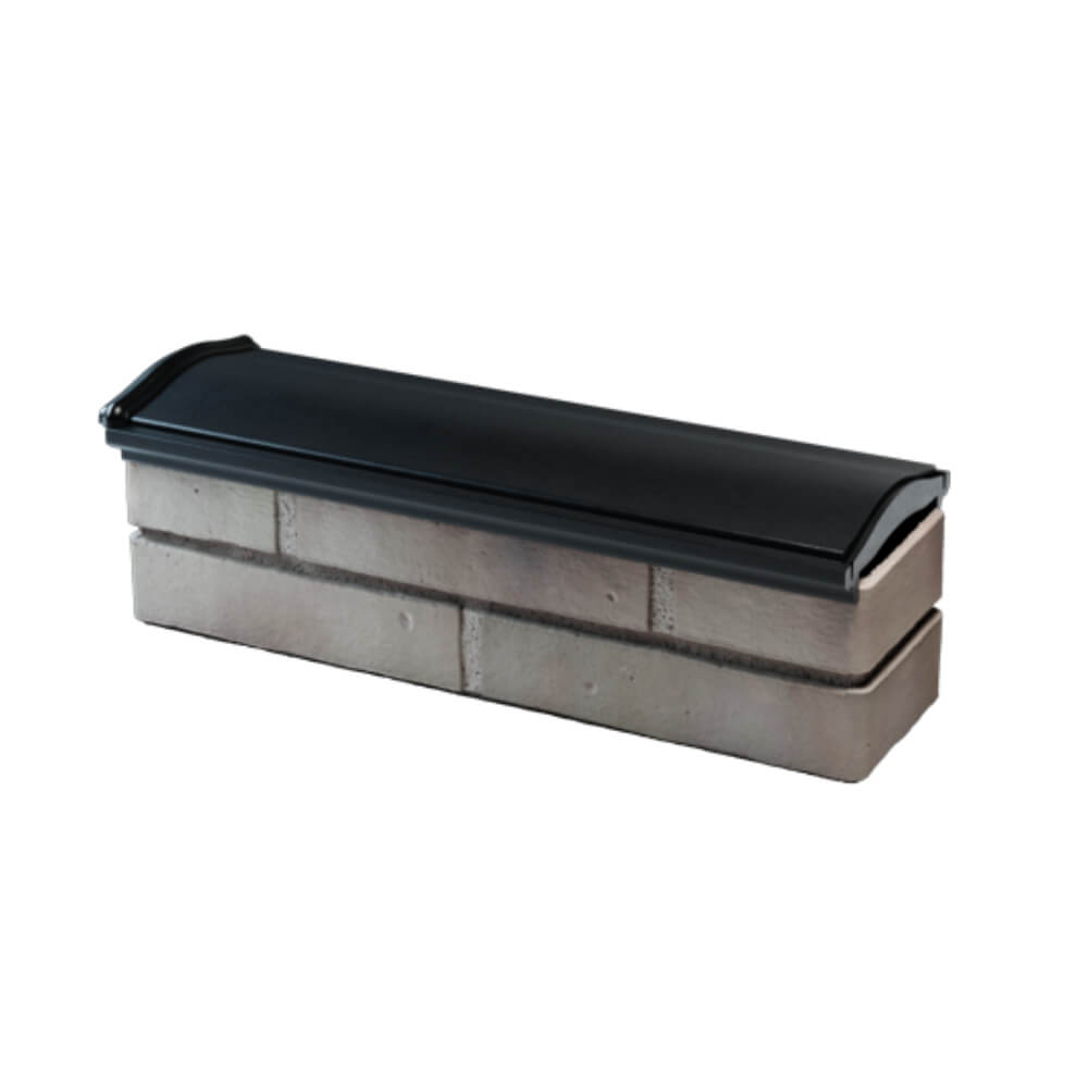 Парапет Zking Монблан Черный посадка на 0.5 кирпича (130мм) в Евпатории фото