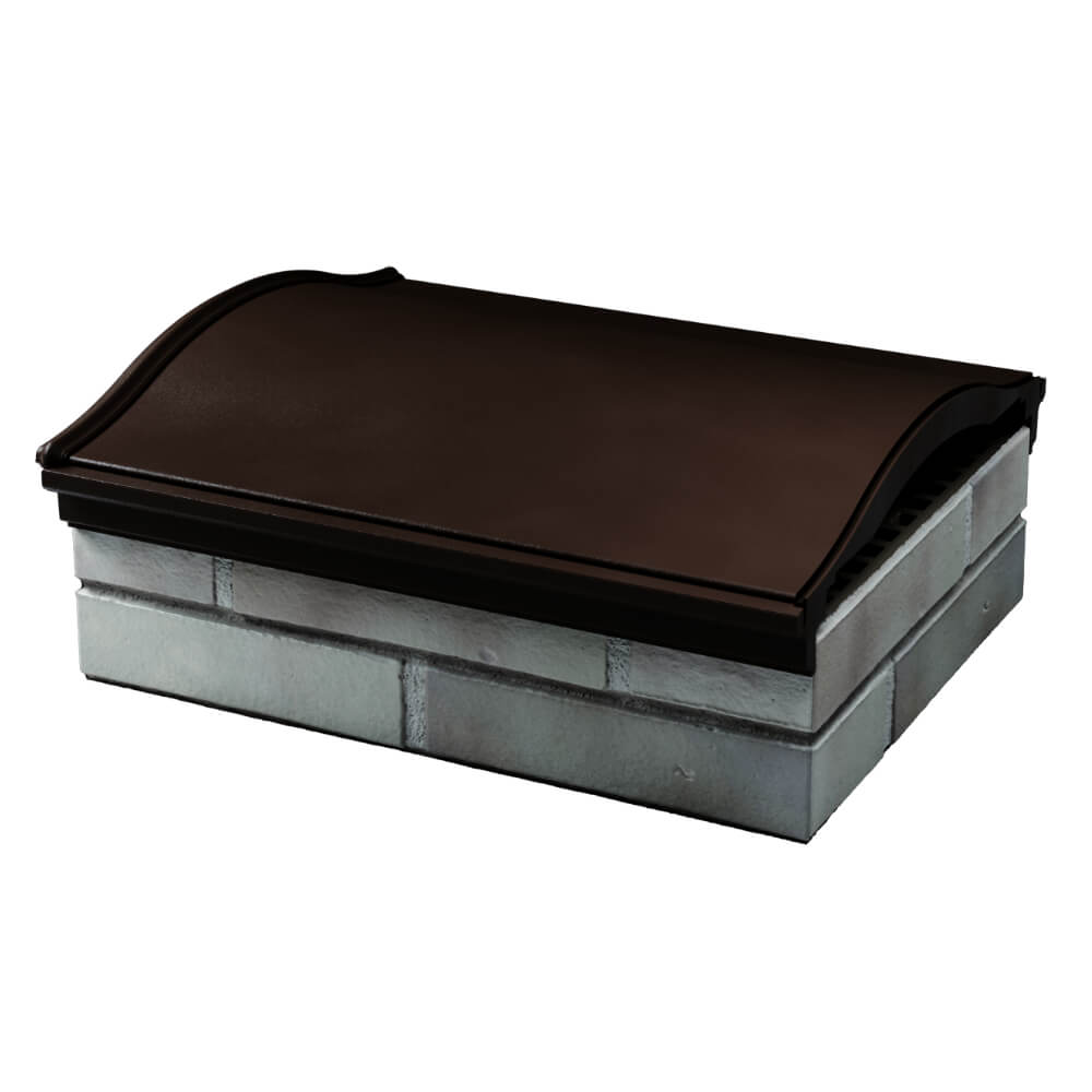 Парапет Zking Монблан Коричневый посадка на 1.5 кирпича (355/385мм) в Евпатории фото