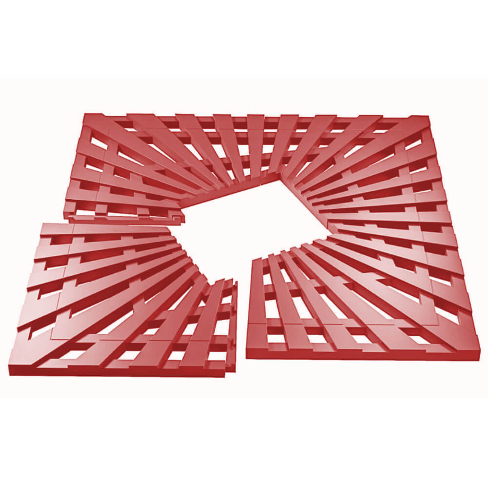 Приствольная решетка для дерева ZKING ATMOSPHERE 1.2х1.2м Красная в Евпатории фото