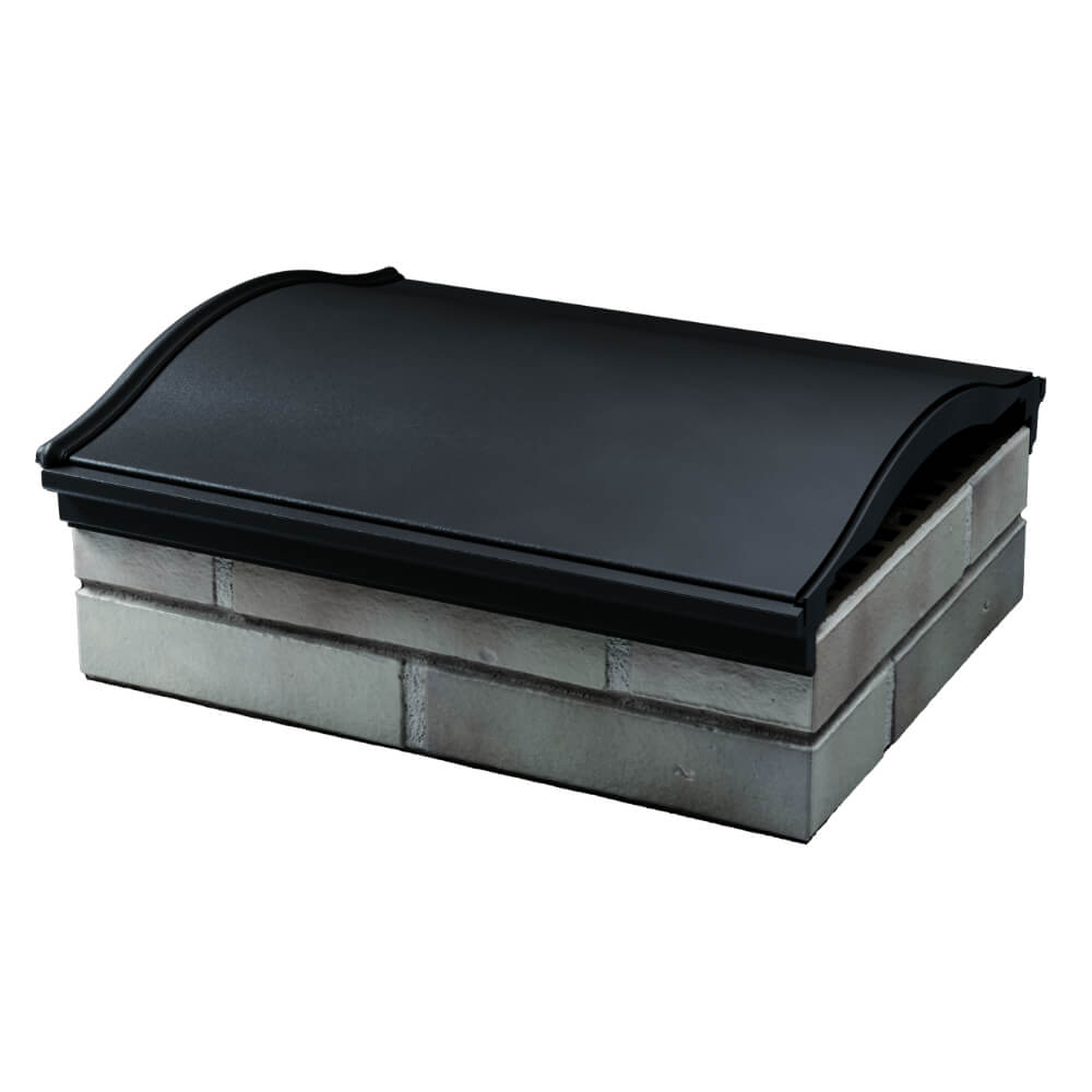 Парапет Zking Монблан Черный посадка на 1.5 кирпича (355/385мм) в Евпатории фото