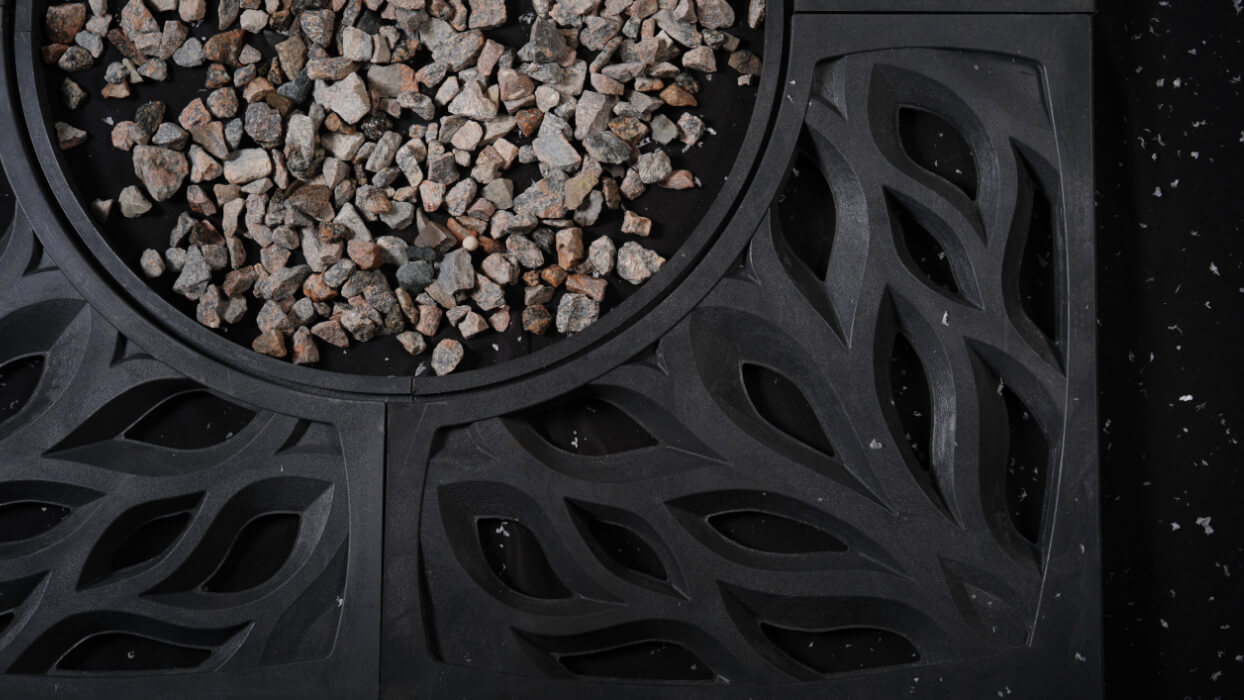 Приствольная решетка для дерева ZKING CRUST 1.2х1.2м Черная в Евпатории фото